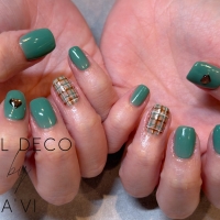 推しカラーネイル♪